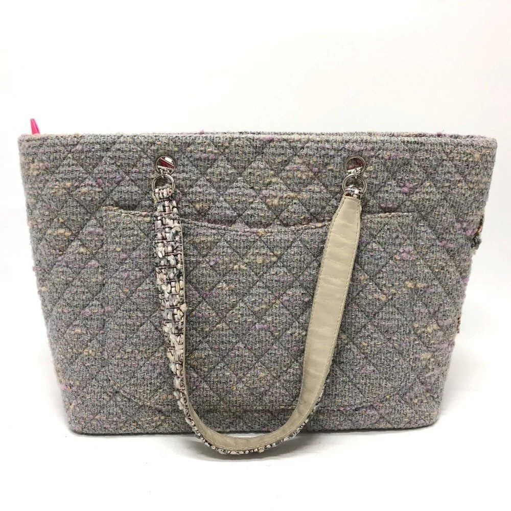 CHANEL Purple Tote Bag - Picture 2 of 15